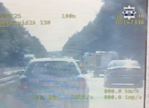 Kadr z nagrania z videorejestratora