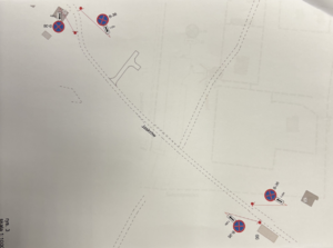 kolorowe zdjęcie planu organizacji ruchu na terenie miasta Tychy